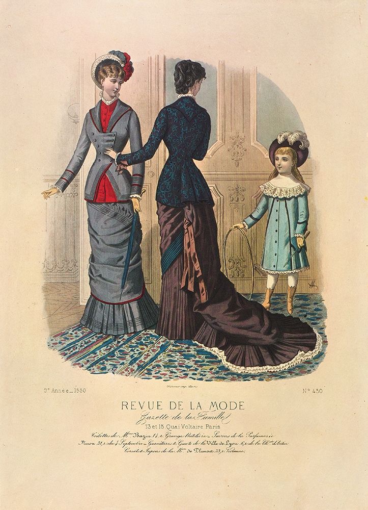 REVUE DE LA MODE III art print by Alain Dubois for $57.95 CAD