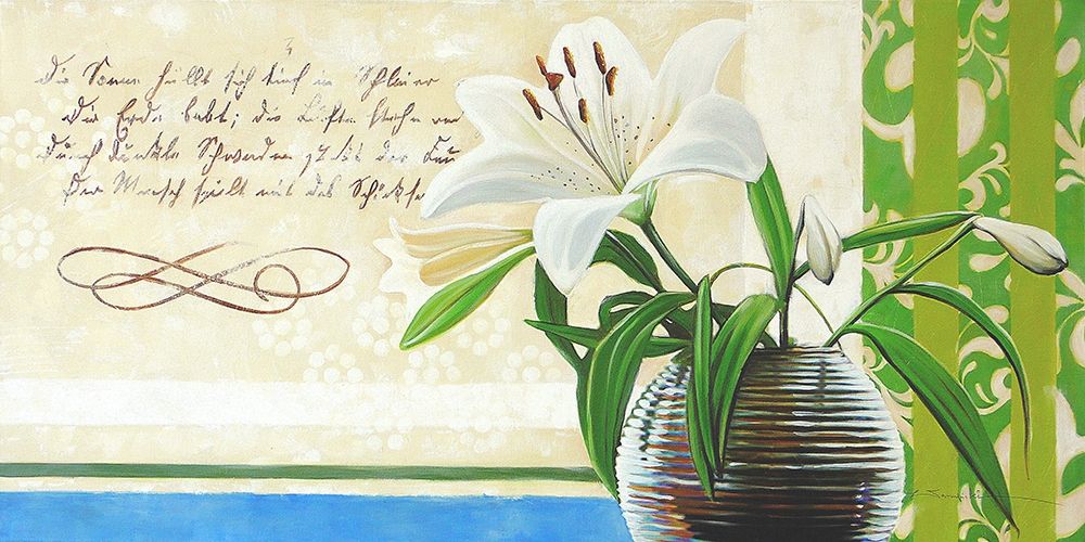 Floral GREETINGS II art print by Warminski for $57.95 CAD