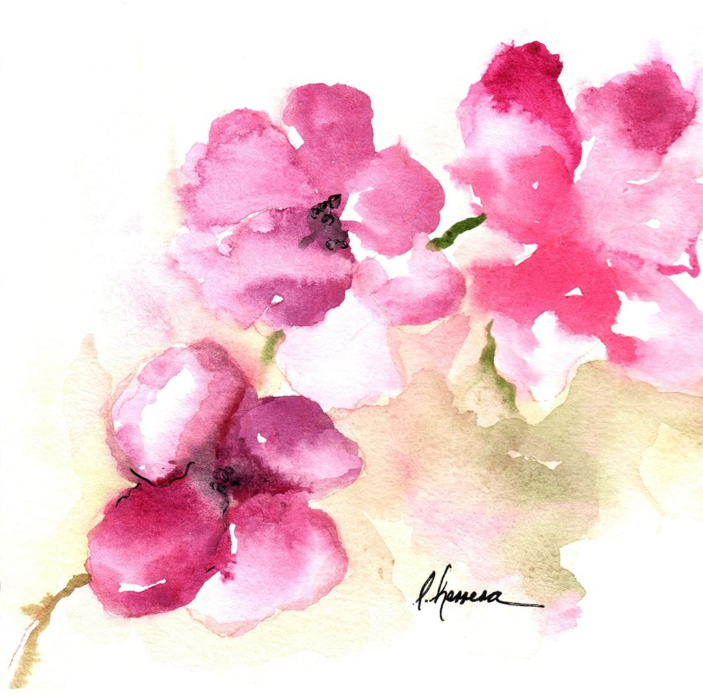 WATERCOLOR POPPIES III art print by Leticia Herrera for $57.95 CAD