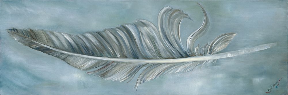 FEATHER I art print by Rian Withaar for $57.95 CAD