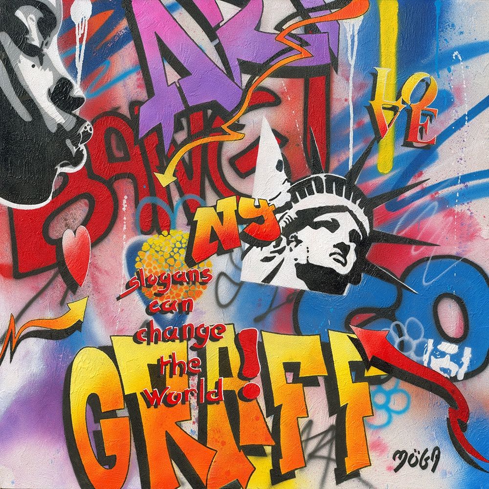 BANG GRAFFITY art print by Moega for $57.95 CAD