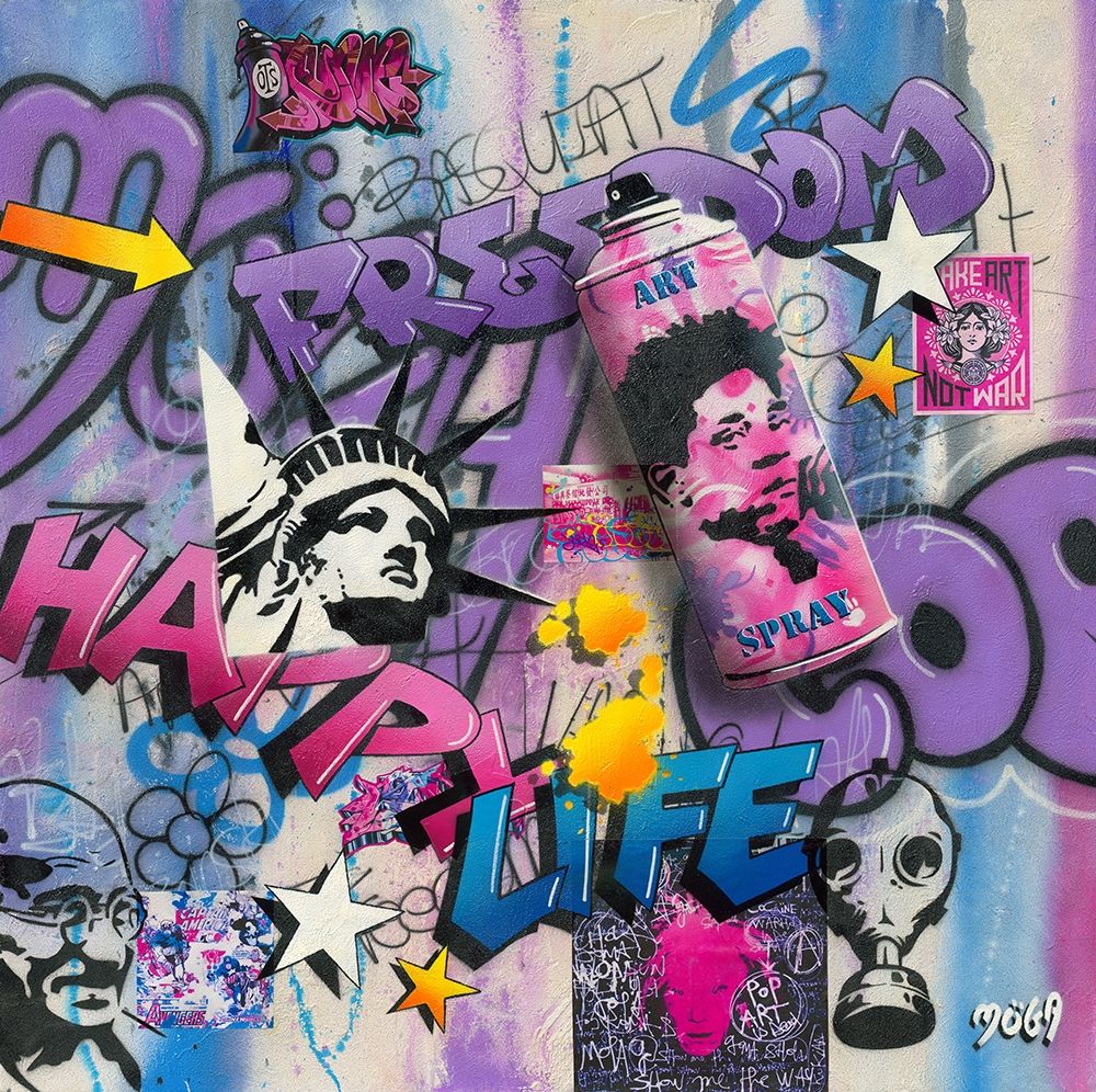 POP GRAFFITY art print by Moega for $57.95 CAD