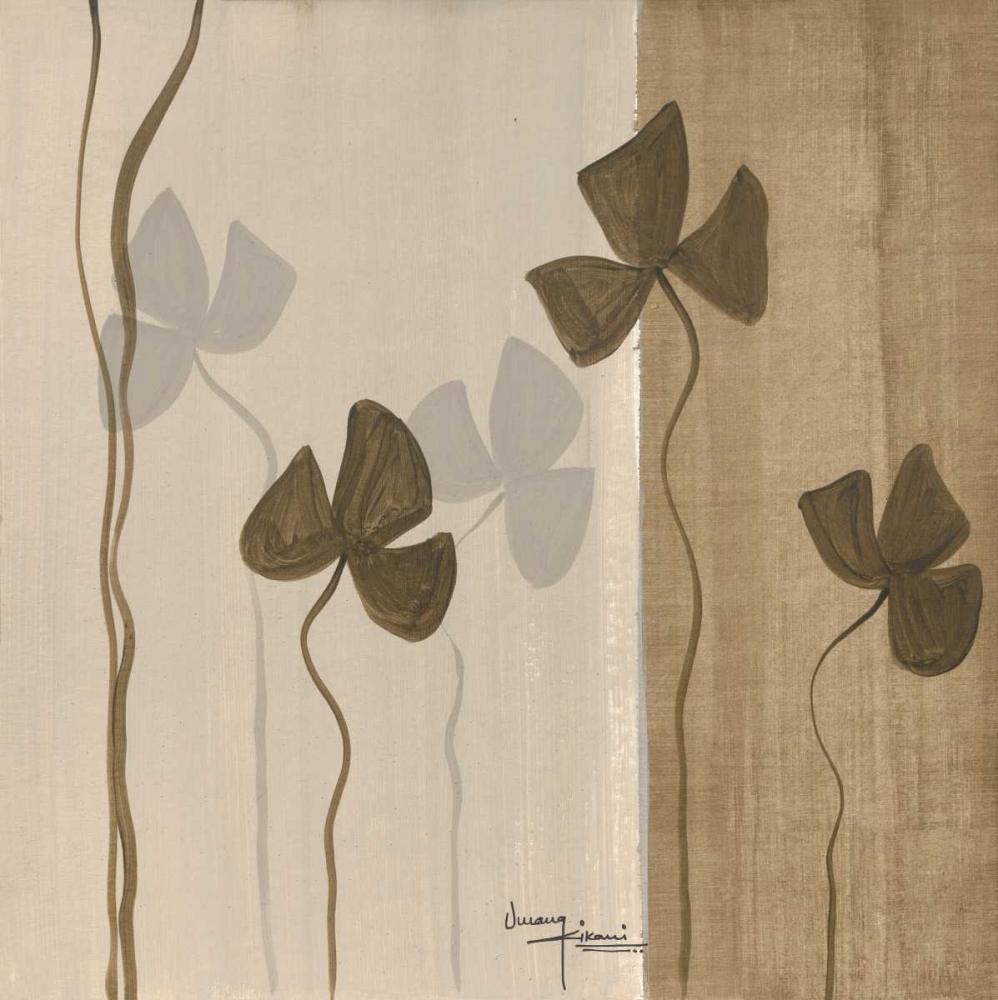 Dancing Leaves I art print by Umang Kikani for $57.95 CAD