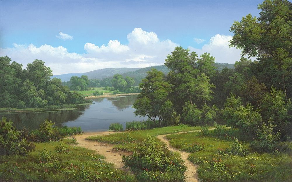 Quiet waters art print by Babichev for $57.95 CAD