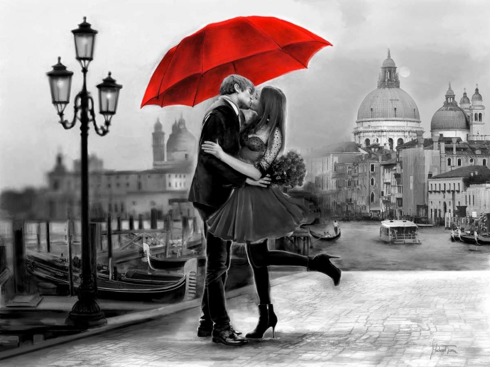 B+W Venice Love art print by Michael Tarin for $57.95 CAD