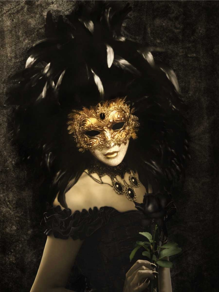 Bal Du Mask 3 art print by Babette for $57.95 CAD
