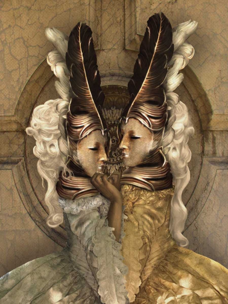 Bal Du Mask 5 art print by Babette for $57.95 CAD
