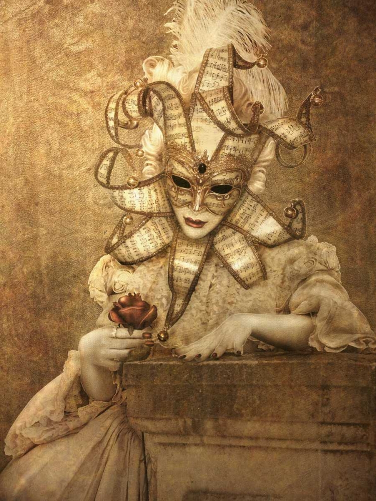 Bal Du Mask 6 art print by Babette for $57.95 CAD