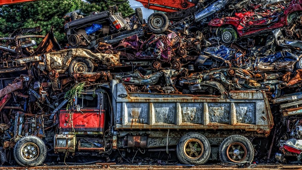 Recycled art print by Vladimir Kostka for $57.95 CAD