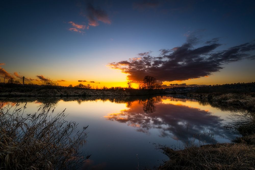 SUNSET RIVER III art print by Vladimir Kostka for $57.95 CAD
