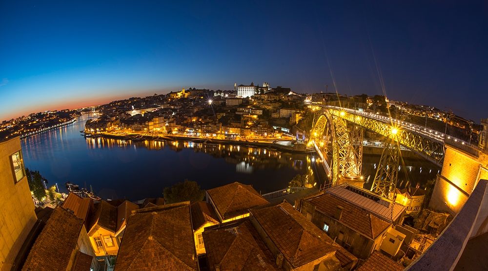 PORTO VIEW art print by Vladimir Kostka for $57.95 CAD