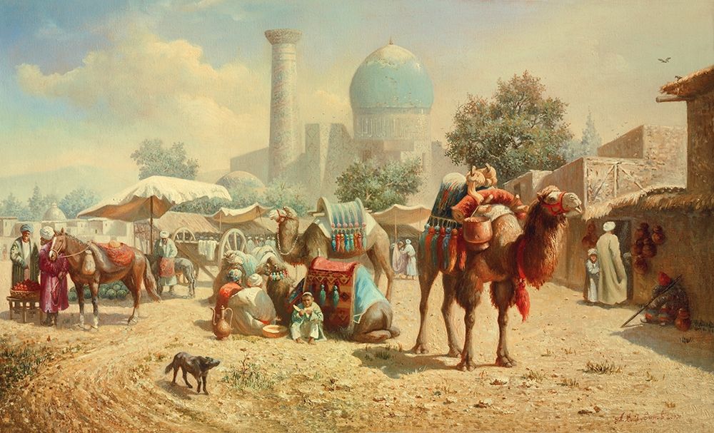 Caravan art print by A. Chairudinov for $57.95 CAD