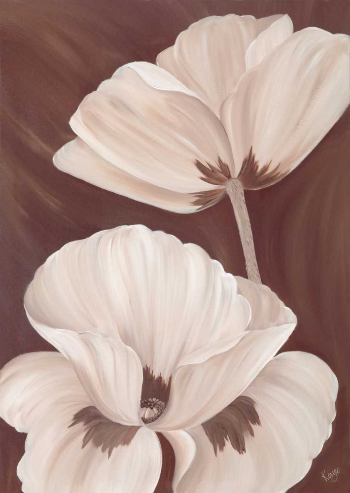 Chocolate Poppies art print by Kaye Lake for $57.95 CAD