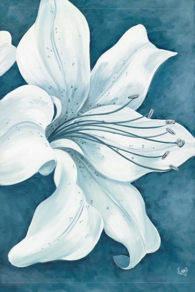 Wistful Lily II art print by Kaye Lake for $57.95 CAD