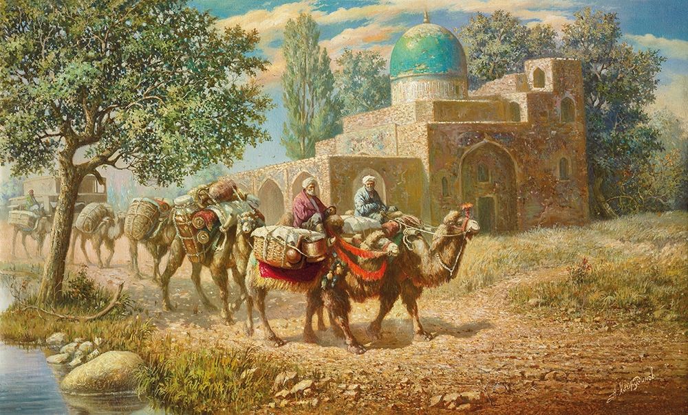 KAFFAL-SCHASCHI-MAUSOLEUM art print by A. Chairudinov for $57.95 CAD