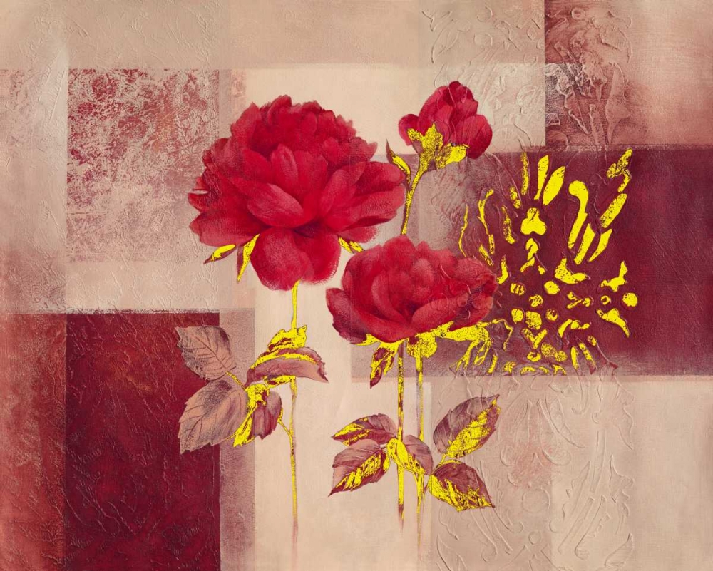 Red Impression art print by Verbeek-Van Den Broek for $57.95 CAD