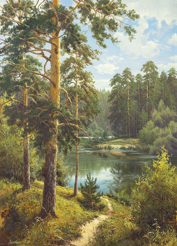 SLOWLY RIVER II art print by Igor Priscepa for $57.95 CAD