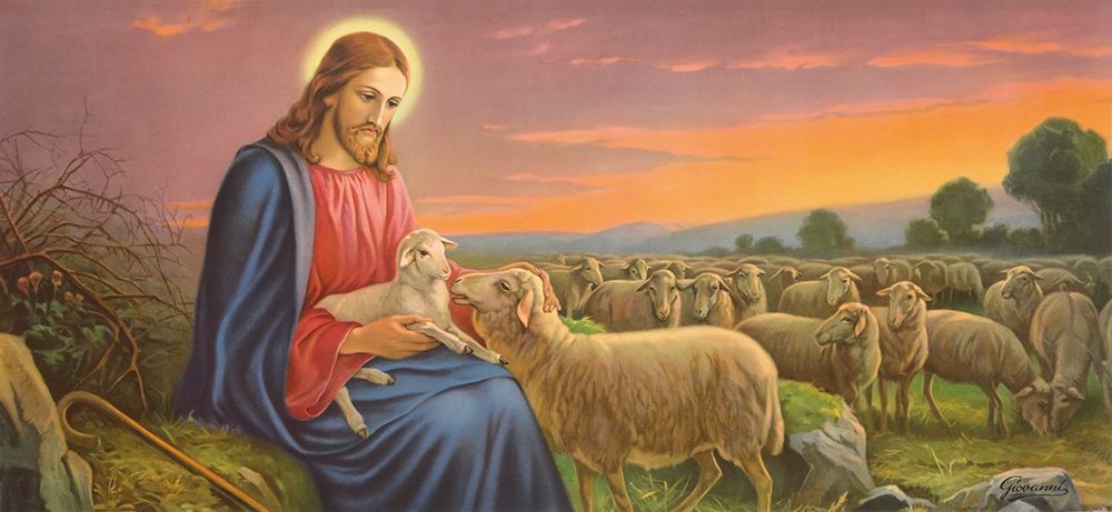DER GUTE HIRTE art print by Giovanni for $57.95 CAD