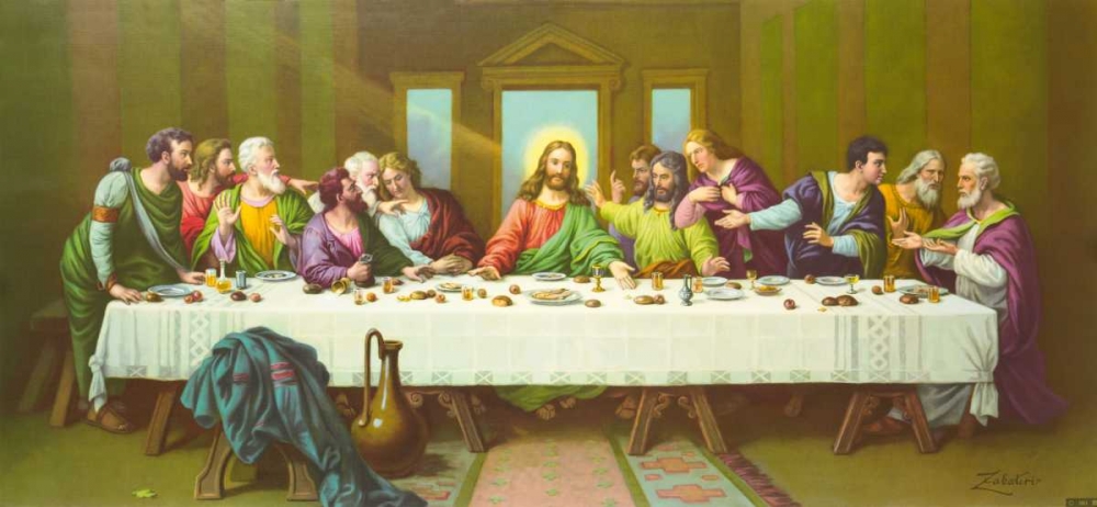 Hl. Abendmahl art print by Zabateri for $57.95 CAD