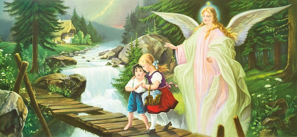 GUARDIAN ANGEL art print by Lindberg for $57.95 CAD