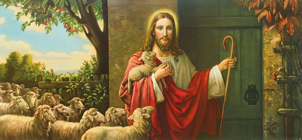 EINE HERDE UND EIN HIRTE art print by Giovanni for $57.95 CAD