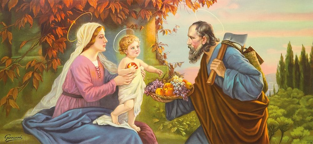 HL. FAMILIE art print by Giovanni for $57.95 CAD