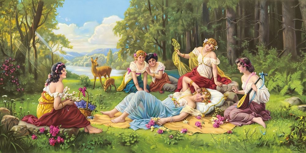 EARLY MORNING SONG art print by Zabateri for $57.95 CAD