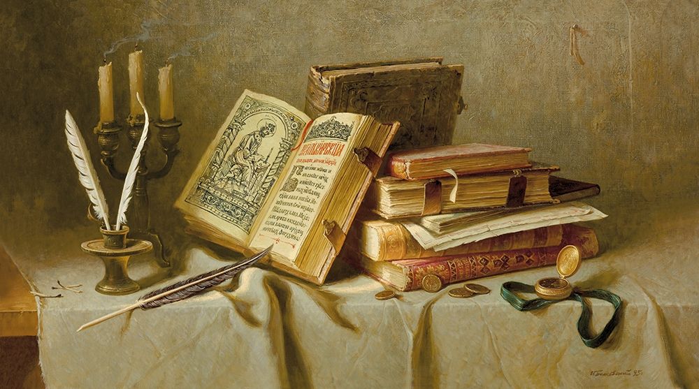 OLD BOOKS II art print by Igor Belkovskij for $57.95 CAD