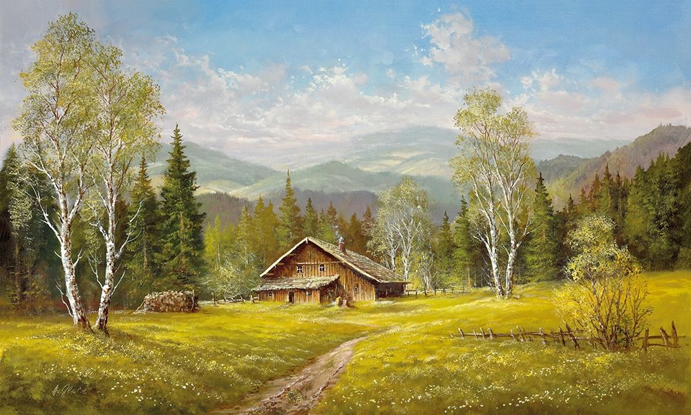 SUMMER SHADOWS art print by Helmut Glassl for $57.95 CAD