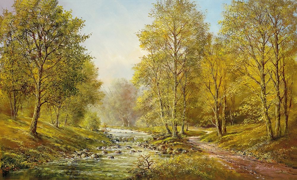 SOFT MORNING LIGHT art print by Helmut Glassl for $57.95 CAD