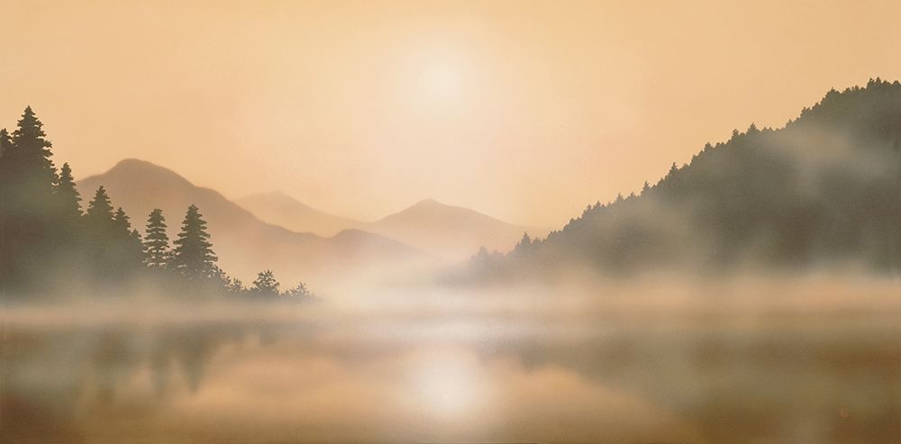 MOUNTAIN MIST art print by Peter Walsh for $57.95 CAD