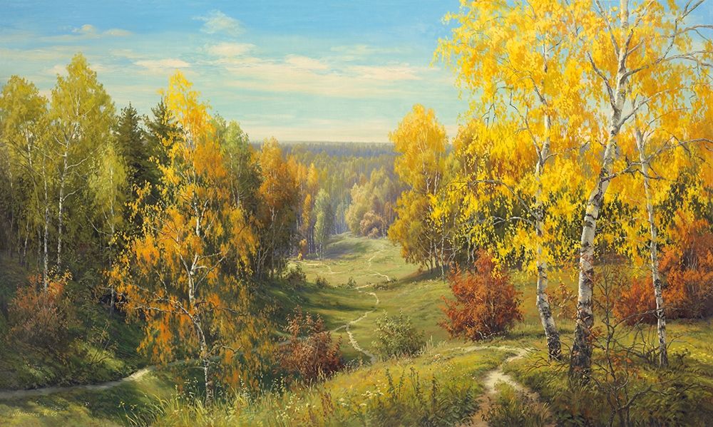 AUTUMN WAY II art print by Igor Priscepa for $57.95 CAD