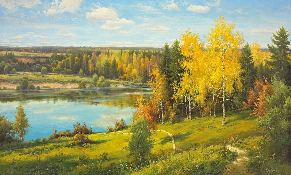OVERLOOKING THE SEA art print by Igor Priscepa for $57.95 CAD