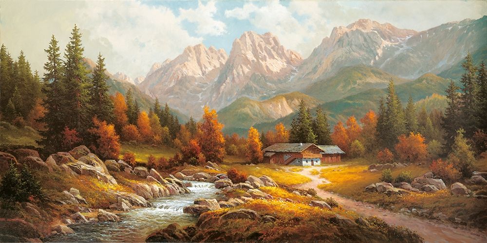 WILDER KAISER art print by Max Weber for $57.95 CAD