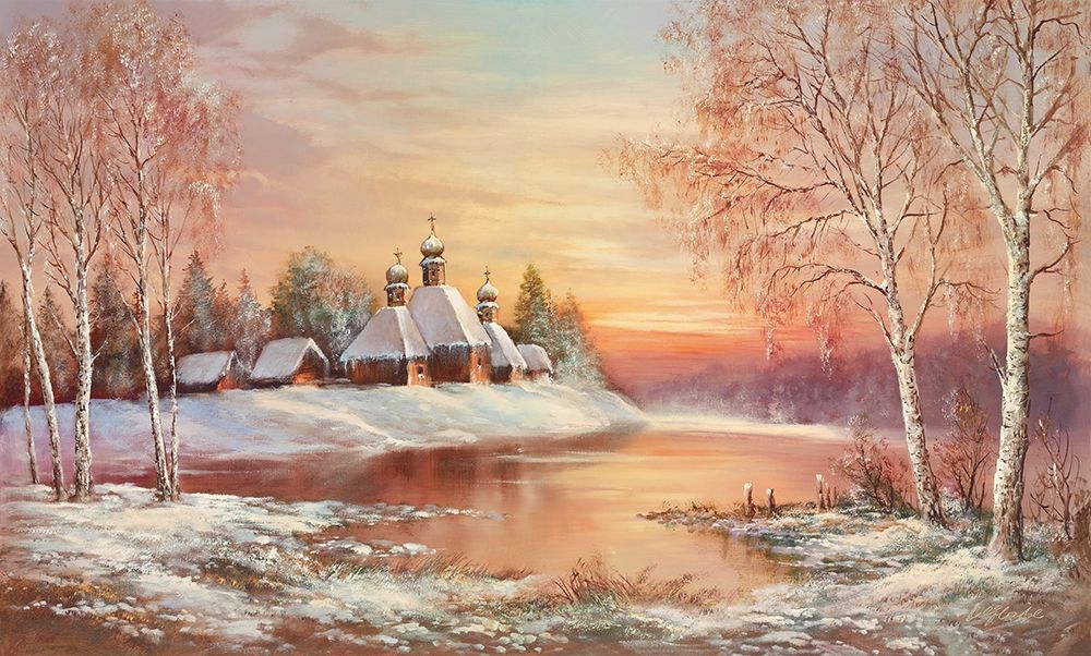 KAUKASIAN MONASTERY art print by Helmut Glassl for $57.95 CAD