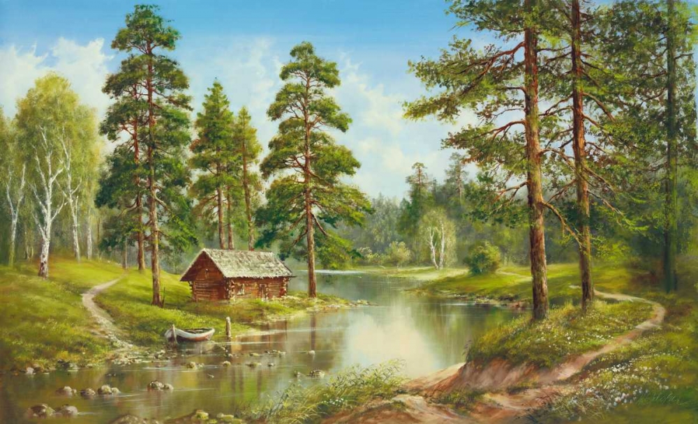 Ideal Retreat art print by Helmut Glassl for $57.95 CAD