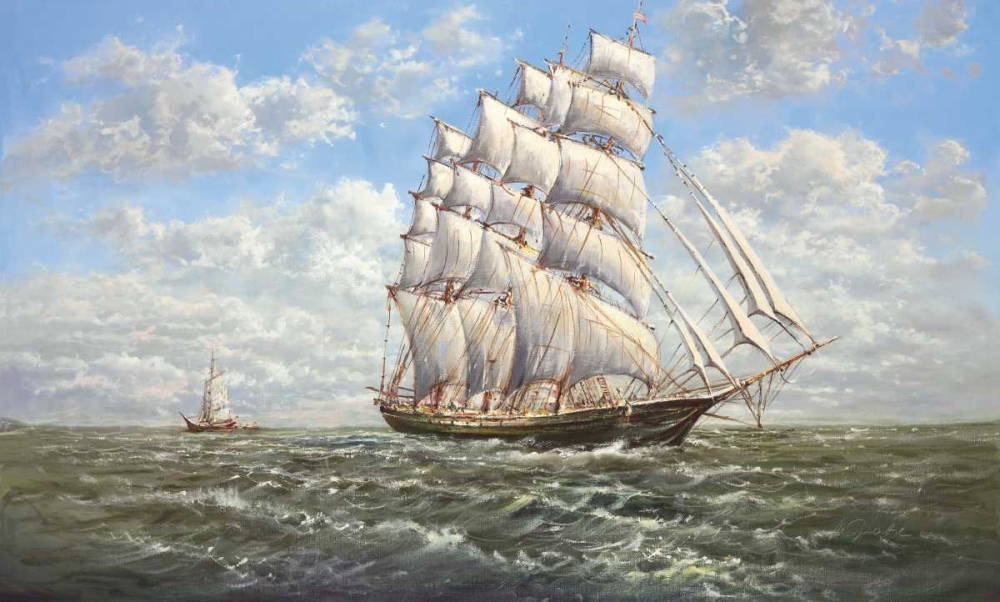 Full Speed Ahead I art print by Helmut Glassl for $57.95 CAD