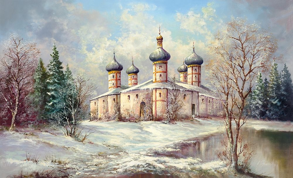 WINTER IN SAMARA art print by Helmut Glassl for $57.95 CAD