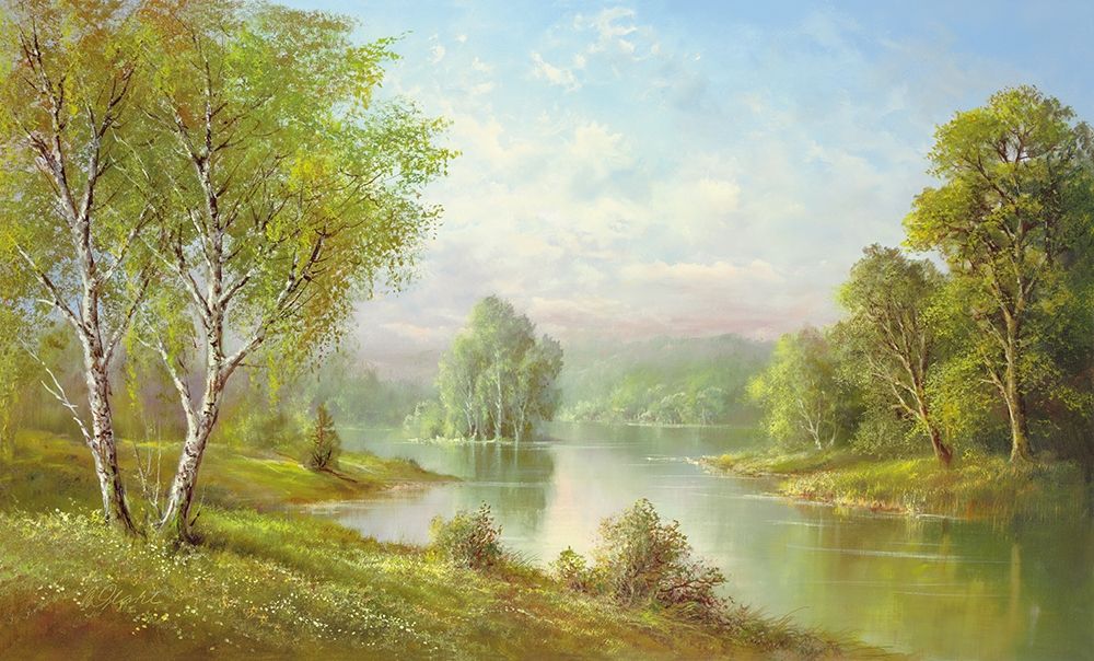 SILENT WATERS art print by Helmut Glassl for $57.95 CAD