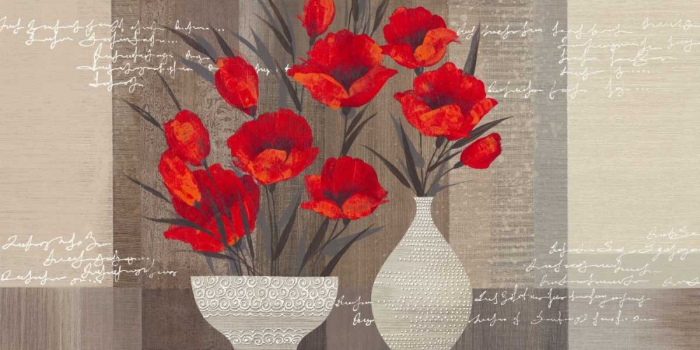 Crimson Beauty II art print by Christina for $57.95 CAD