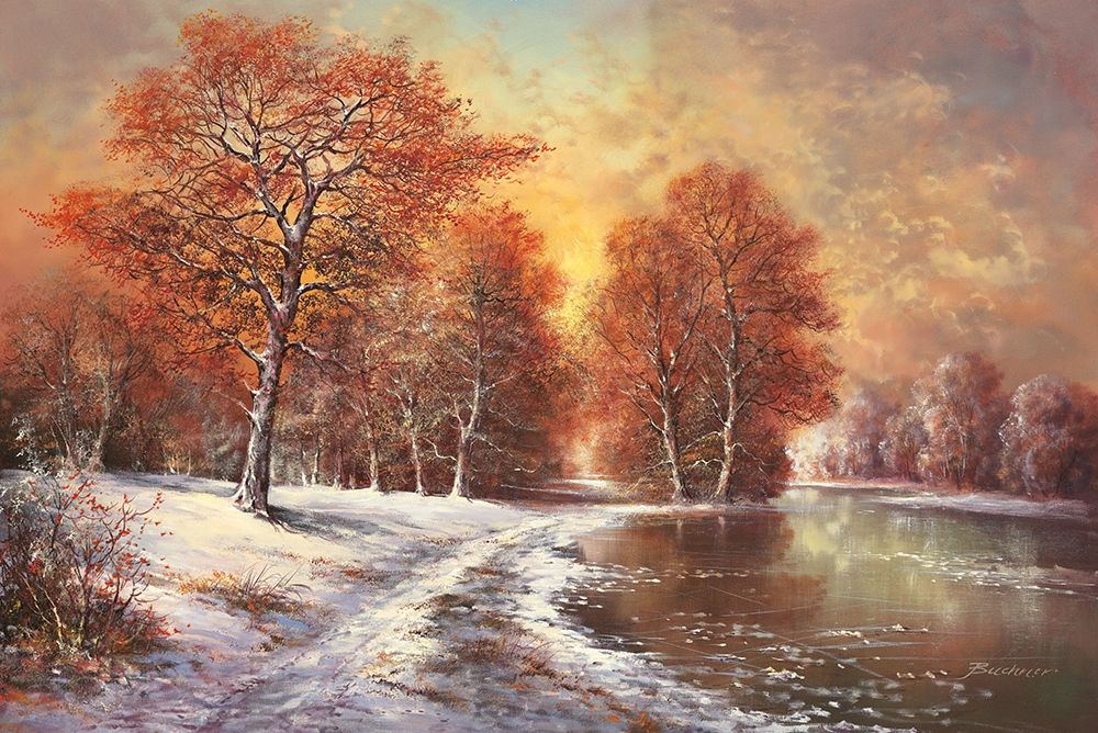 WINTER IN THE TAIGA art print by H. Buchner for $57.95 CAD