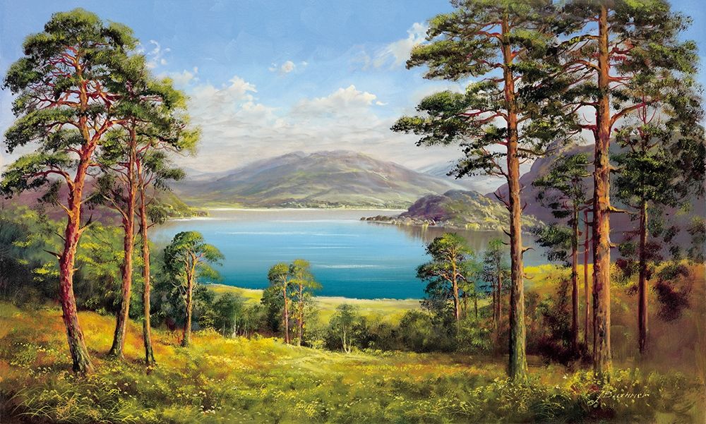 OTMUCHOW LAKE art print by H. Buchner for $57.95 CAD