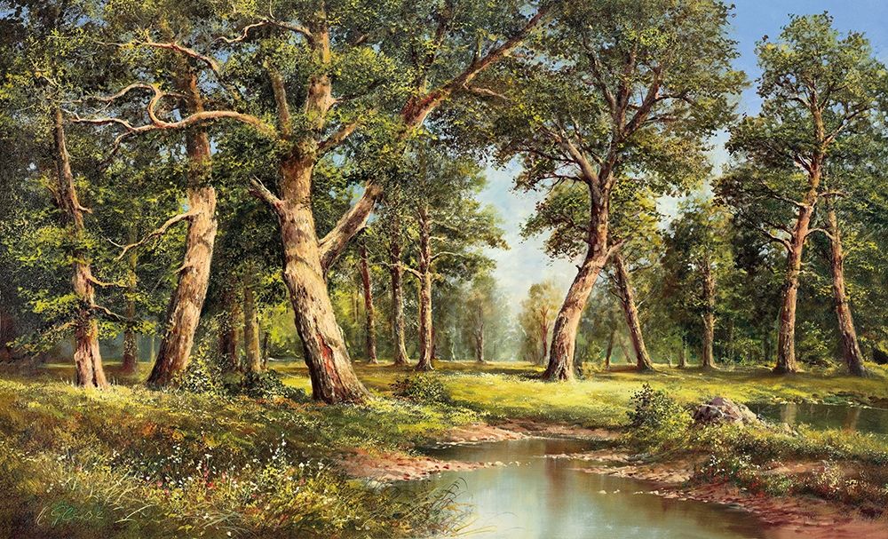 AFTER THE RAIN art print by Helmut Glassl for $57.95 CAD