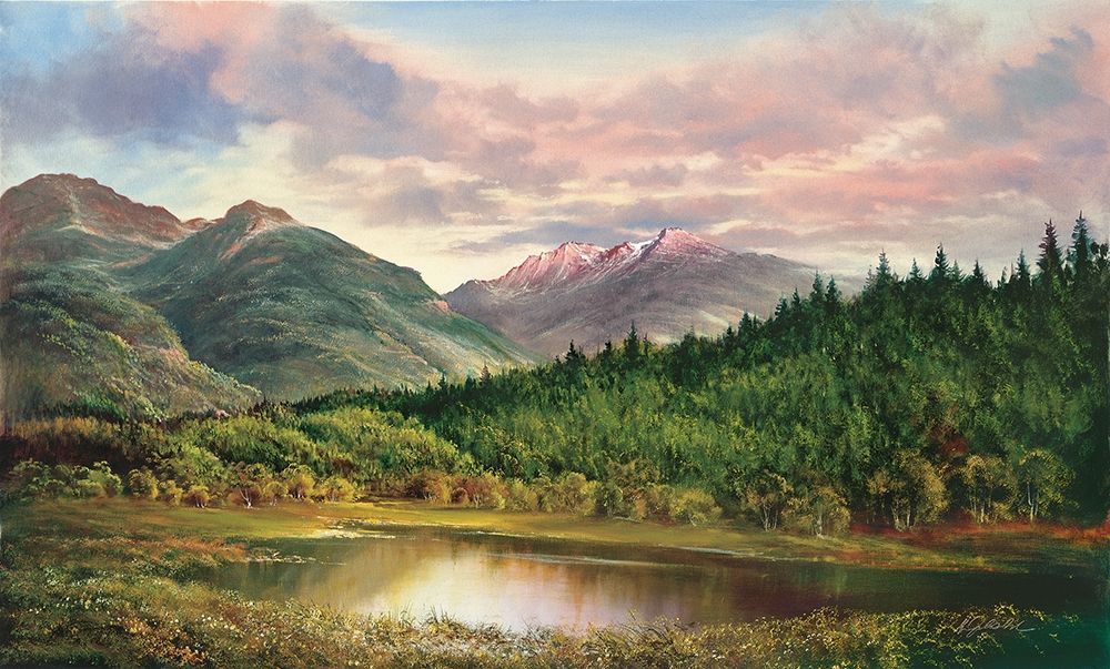 IDYLLIC VIEW art print by Helmut Glassl for $57.95 CAD