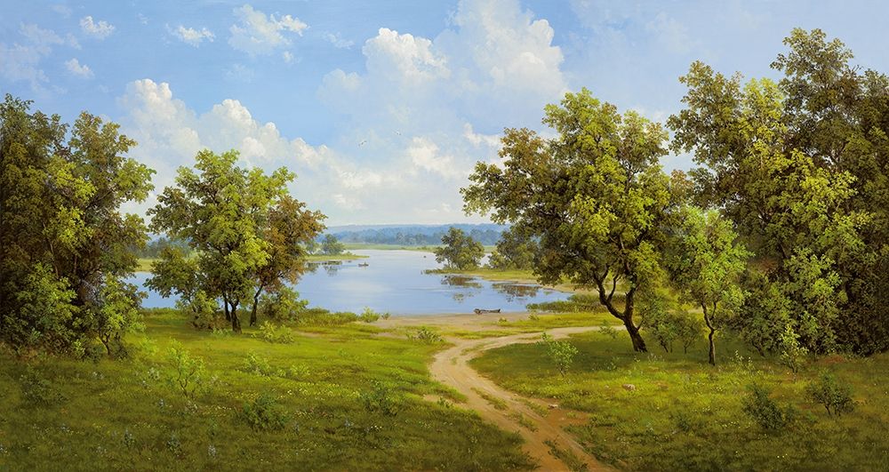 RUSSIAN RIVER VALLEY art print by Slava for $57.95 CAD
