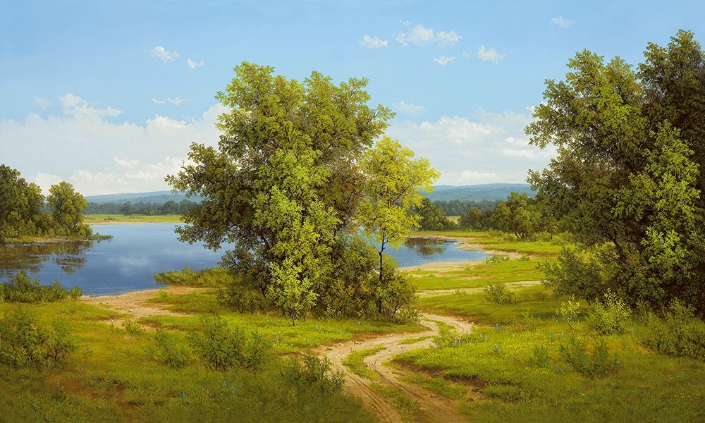SILENT STREAM art print by Slava for $57.95 CAD