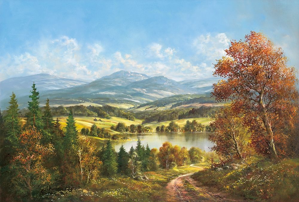 LAKE DISTRICT art print by Helmut Glassl for $57.95 CAD