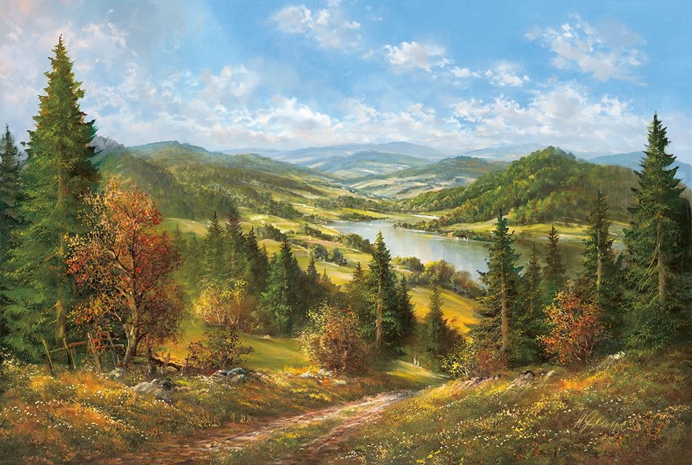 VALLEY IN CZECH REPUBLIC art print by Helmut Glassl for $57.95 CAD