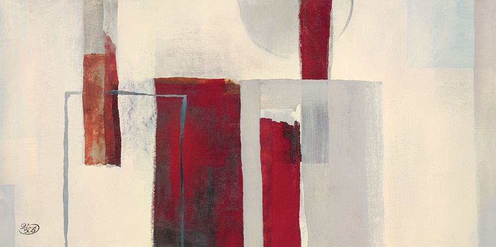 Red I art print by Verbeek-Van Den Broek for $57.95 CAD