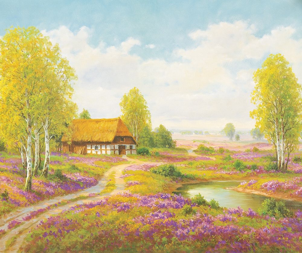 ROMANTIC HEATH art print by Max Weber for $57.95 CAD